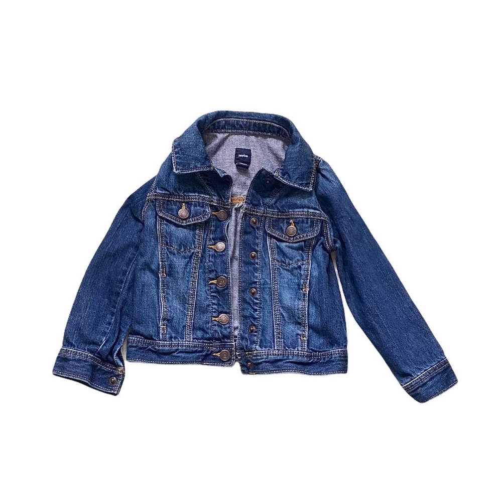 Baby Gap snap button denim jacket 4 years